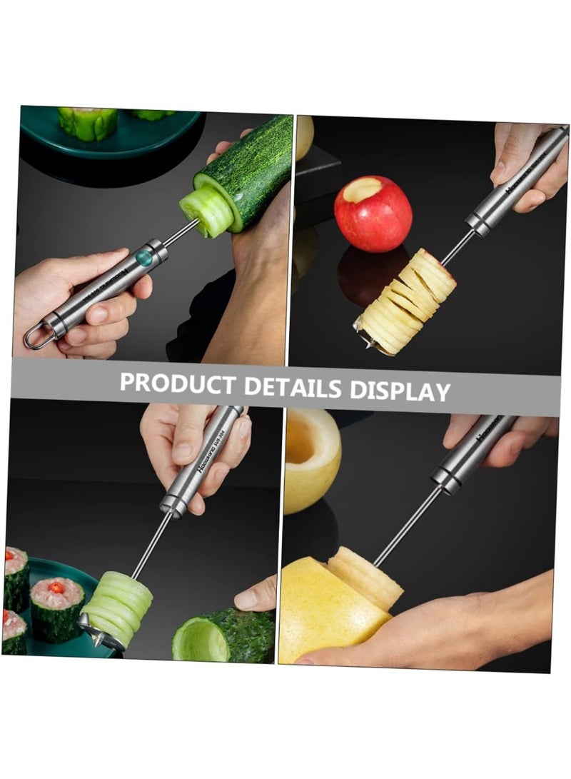 2pcs Fruit Core Remover Small Stainless Steel Metal Pitter Manual Apple Pear Corer Kitchen Tool for Fruit Preparation - Image 4